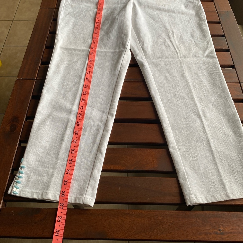 Ruby Rd. White Pants - Picture 5 of 6